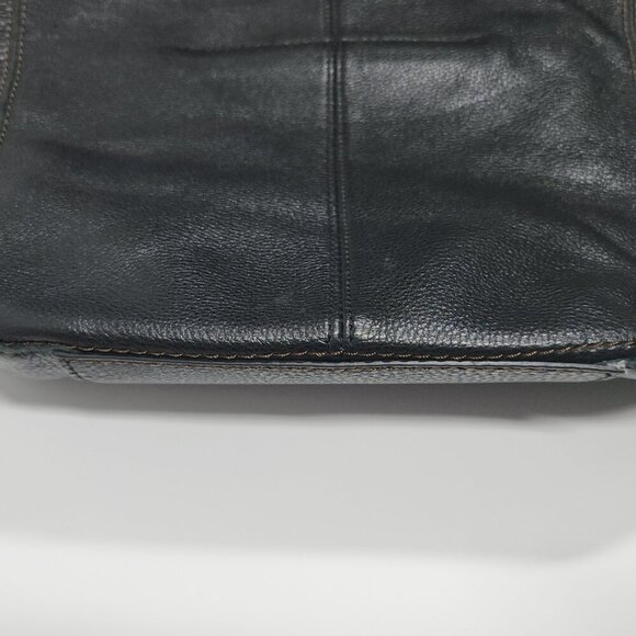 The Sak Leather Crossbody Bag Purse Black - Picture 3 of 16